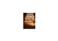 Thumbnail for Desert Dunes Throw Pillow | Sandy Canyon Landscape Decorative Pillow | Boho Home Gift
