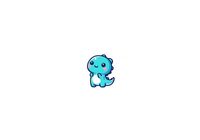 Thumbnail for Kawaii Dinosaur Throw Pillow | Cute Baby Dino Decorative Pillow | Kids Room Gift