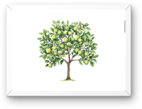 Thumbnail for Green Apple Tree Wall Art | Watercolor Orchard Botanical Print | Farmhouse Kitchen Gift